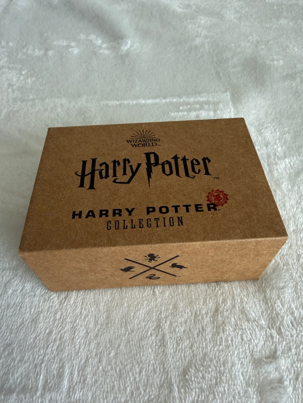 Harry Potter Golden Snitch Stud Earrings - Yellow Crystal on Silver - Picture 4 of 4
